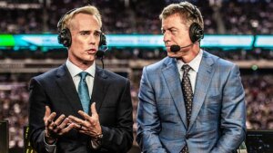 Dolphins guide Troy Aikman will probably be restricted in MNF function like Raiders minority proprietor Tom Brady is on Fox