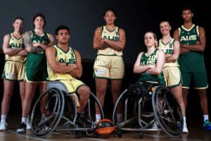 Australia Unveils New “AUS” Uniforms for National Basketball Teams