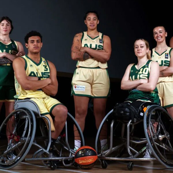 Australia Unveils New “AUS” Uniforms for National Basketball Teams