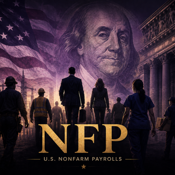 What is the distribution of forecasts for the US NFP?