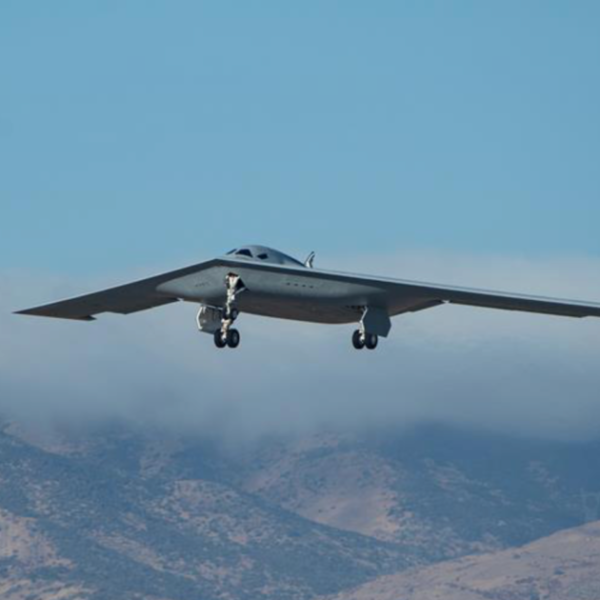 Watch: Bystander Appears to Capture New B-21 Raider Stealth Bomber Flying Low&hellip;