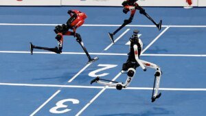TianGong Ultra humanoid robotic outruns Usain Bolt at Beijing Games