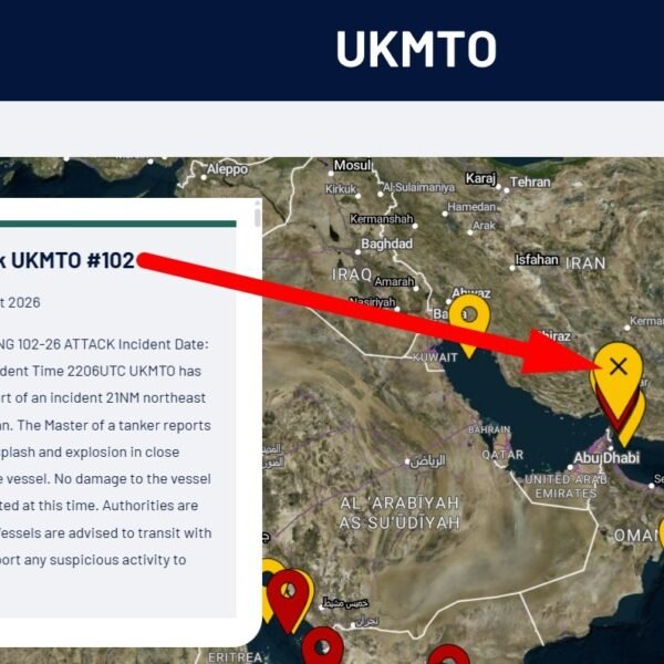 Reports of Iran firing cruise missile at US oil tanker, additionally UK&hellip;