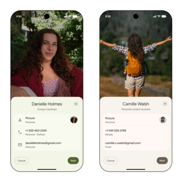Google’s Quick Share provides a tap-to-share mode