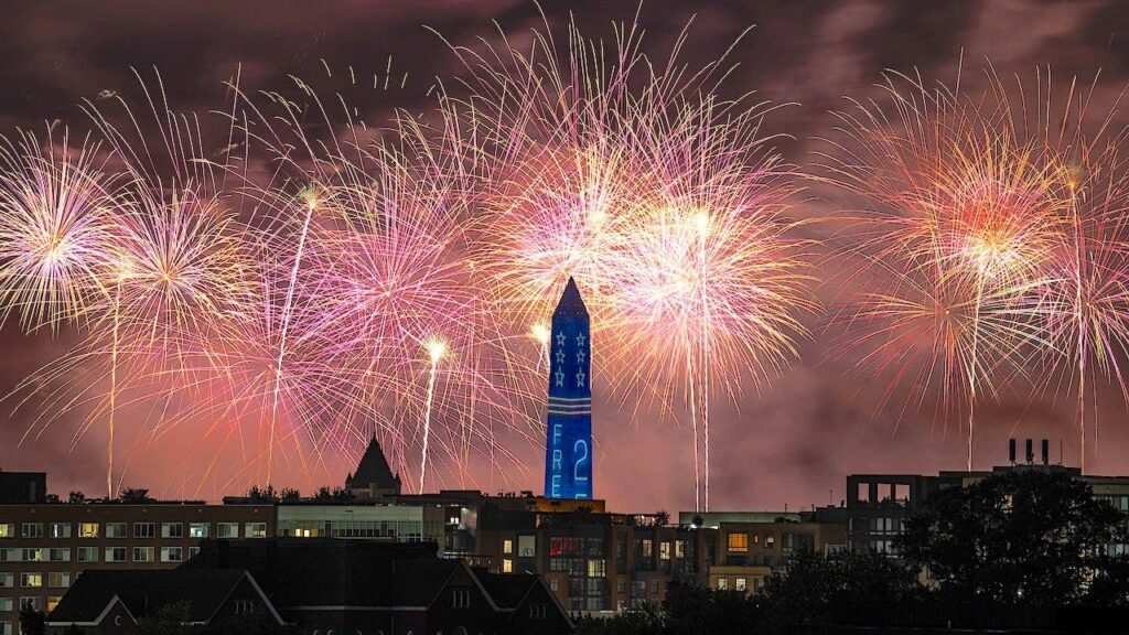 Freedom 250 fireworks on National Mall set world report with greater than 840,000