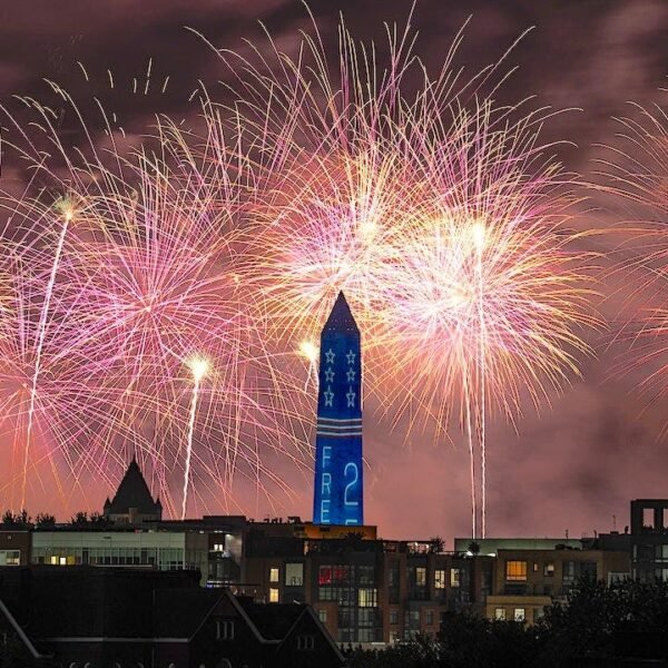 Freedom 250 fireworks on National Mall set world report with greater than…