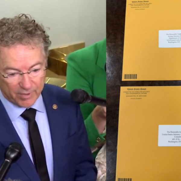 (VIDEO) Rand Paul Speaks to Reporters After Fauci Contempt Resolution Passes, Officially&hellip;