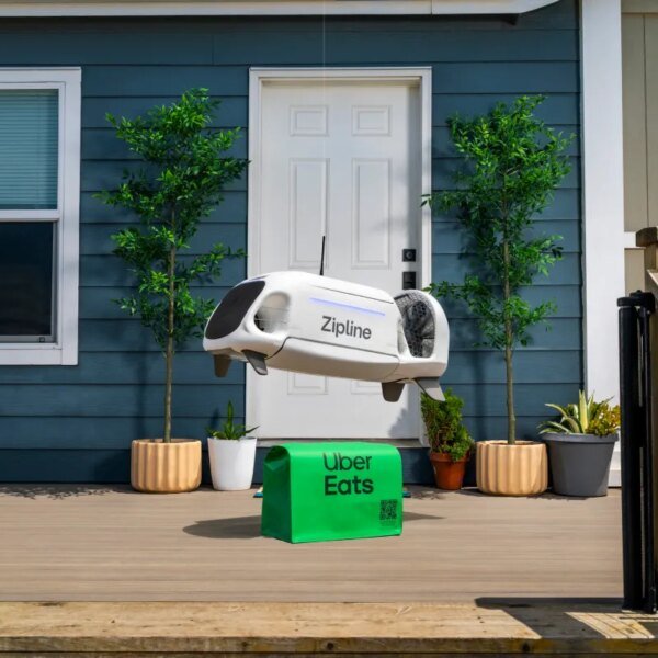 Uber provides Zipline drones to its Eats supply community