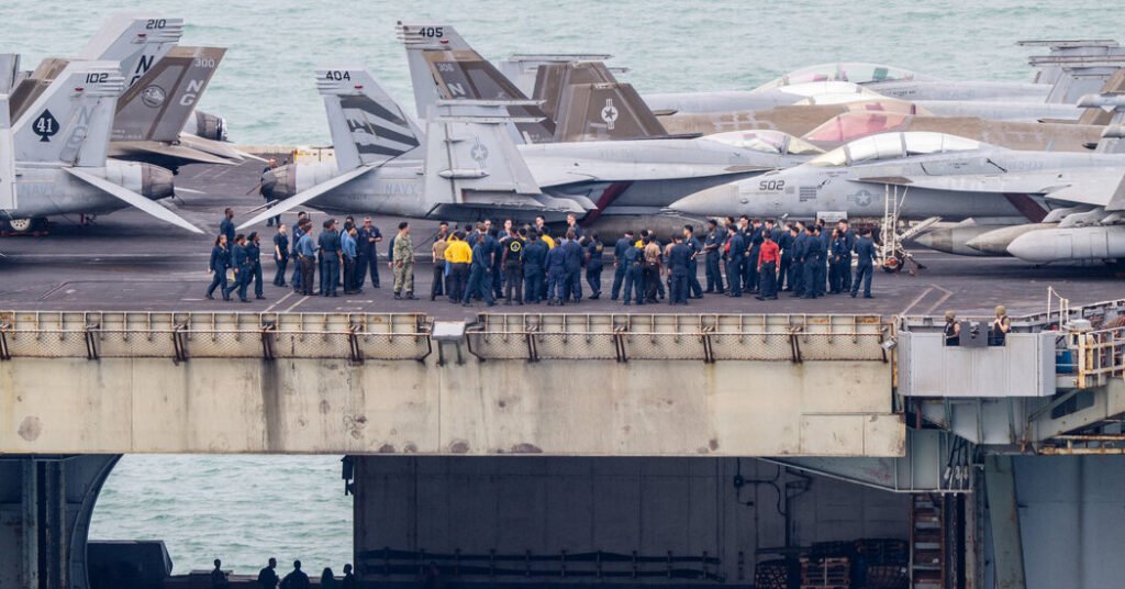 U.S.S. Abraham Lincoln Docks in Thailand, Giving Weary Crew a Break