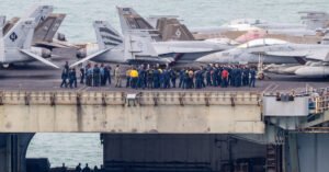 U.S.S. Abraham Lincoln Docks in Thailand, Giving Weary Crew a Break