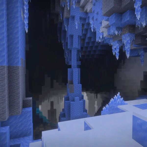 Minecraft reveals new Ice Caves for 2026 Winter recreation drop
