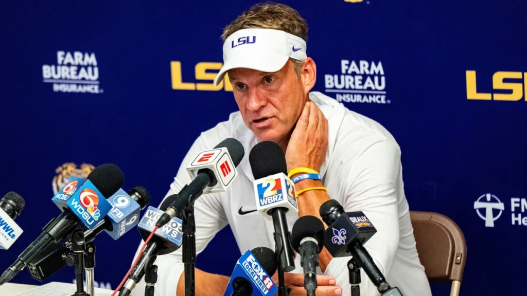 LSU Finally Gets Back to Football After a Week of Lane Kiffin Drama