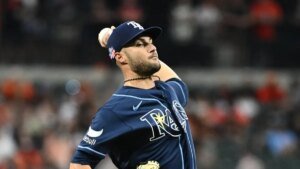 Rays place ace LHP Shane McClanahan (forearm tightness) on IL