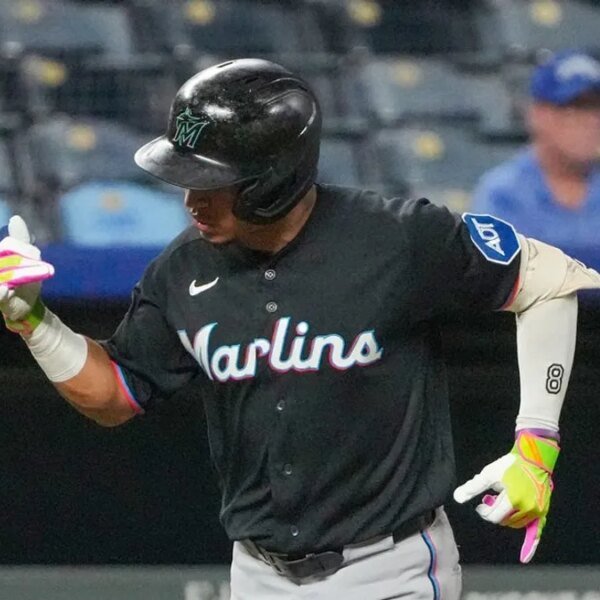 Javier Sanoja, Marlins overcome gradual begin to greatest Royals