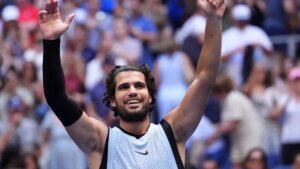 No. 2 Carlos Alcaraz sweeps No. 20 Tommy Paul to succeed in US Open quarters