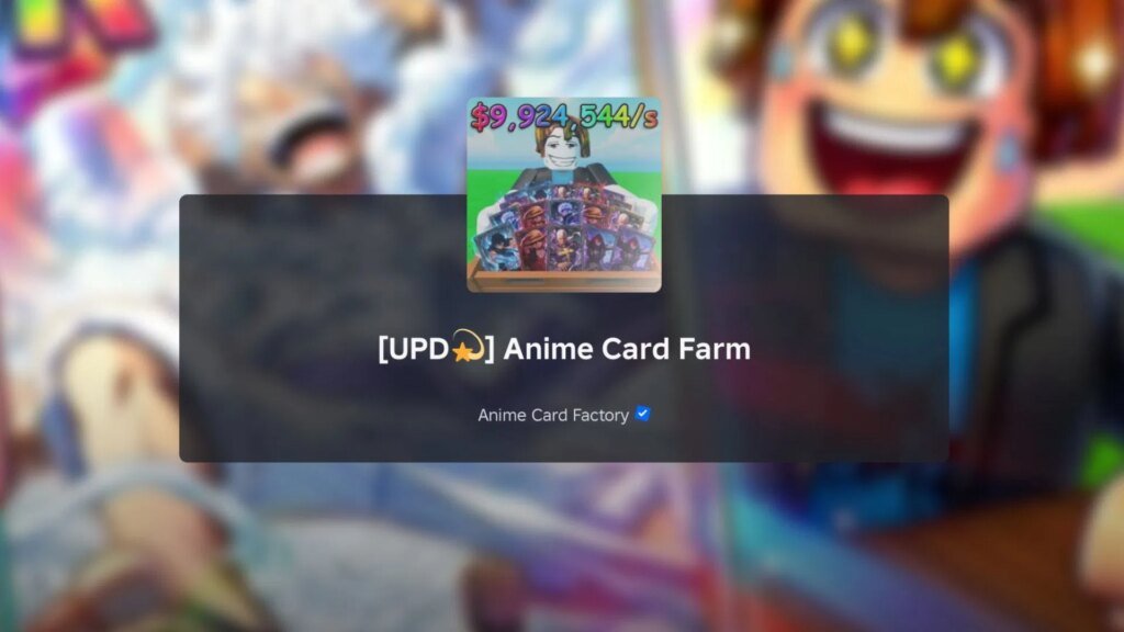 Anime Card Farm traits tier listing (September 2026)
