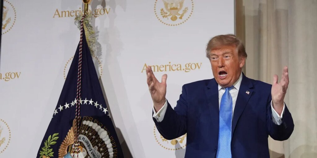‘We cannot stifle it’: Trump says AI leaders ‘need to self-police’ AI expertise