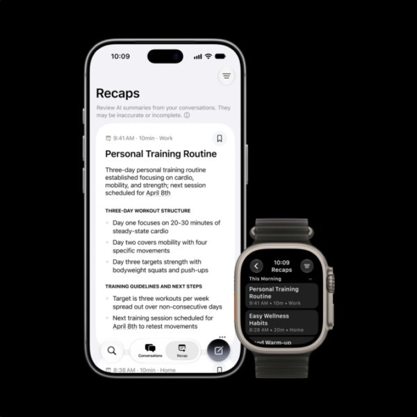 Apple Watch’s new characteristic listens to your chats and recaps them
