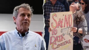 Sherrod Brown took Google PAC cash whereas operating anti-data heart adverts
