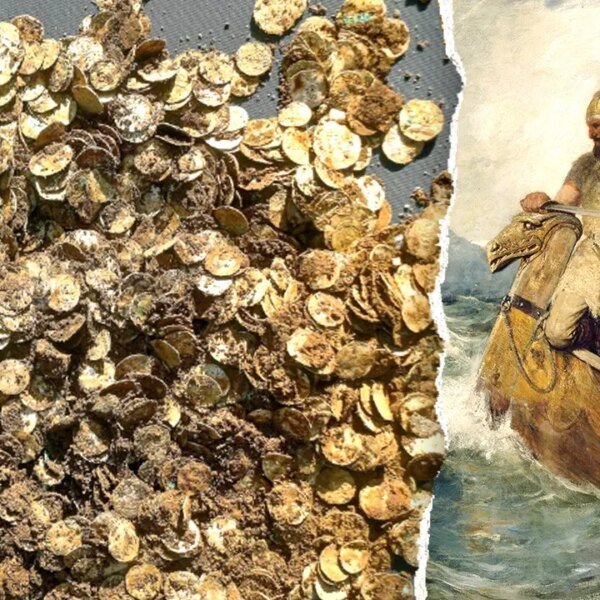 Finland steel detectorist finds record-breaking Viking coin hoard