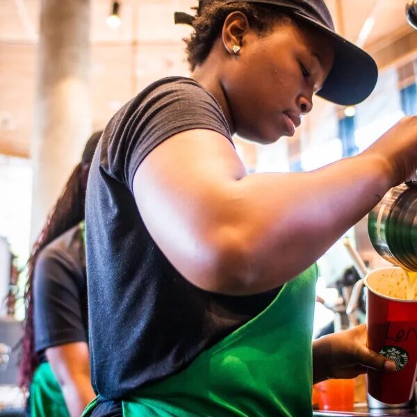 Starbucks stops utilizing drink powder after baristas complain of it inflicting coughing,…