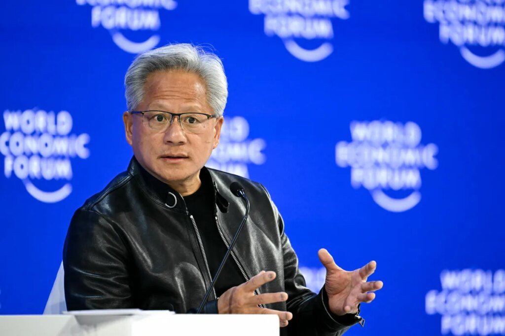 Nvidia CEO Jensen Huang tells Trump ‘we’re not going to let [an AI slowdown] occur’