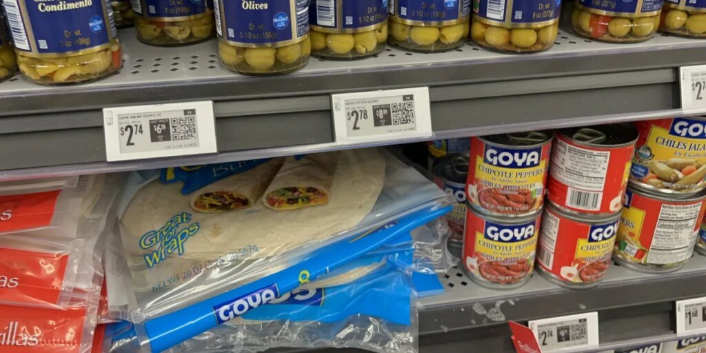 New Jersey simply froze new digital shelf labels for a 12 months over fears they increase grocery costs