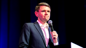 Texas Senate candidate Talarico says US is backsliding on democracy