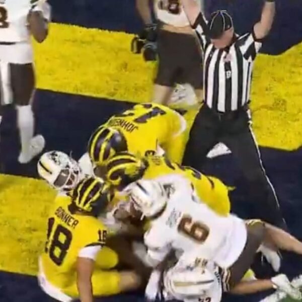 Michigan Dodges Upset with Questionable Help from the Refs at Last Second