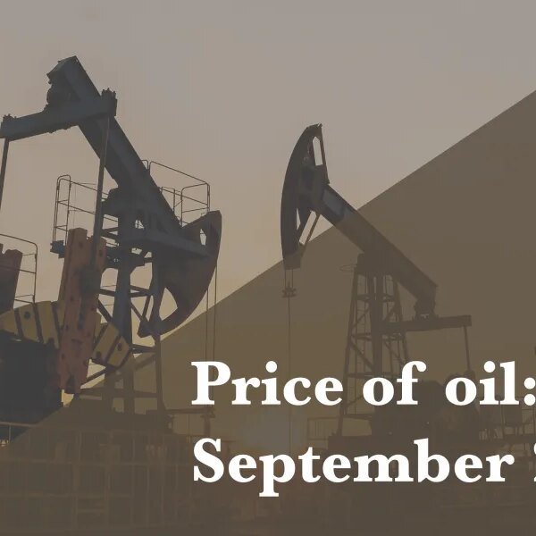 Current value of oil as of Sept. 23, 2026