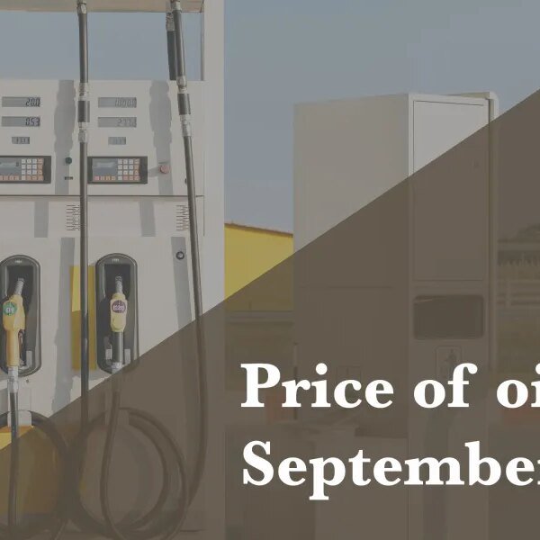 Current value of oil as of Sept. 4, 2026