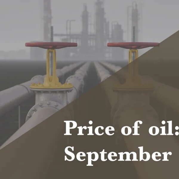 Current value of oil as of Sept. 15, 2026
