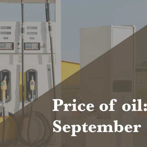 Current worth of oil as of Sept. 18, 2026