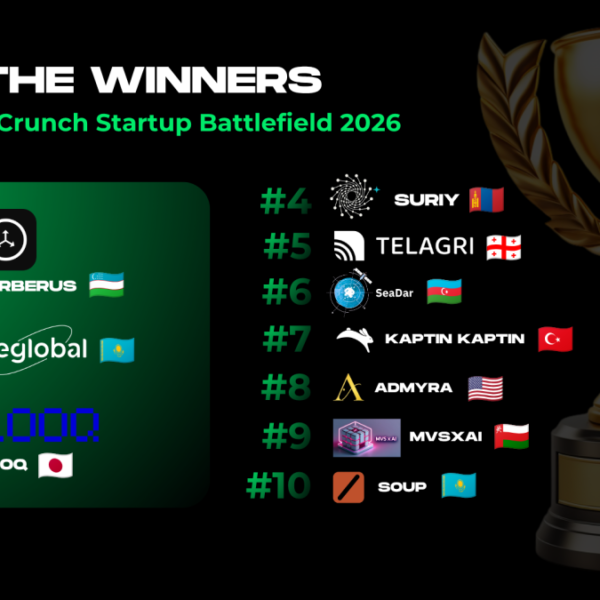 Central Eurasia names its 2026 Road to Battlefield winners: Cerberus, WeGlobal AI,&hellip;