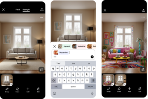 Pinterest teases a brand new ‘Restyle’ characteristic that permits you to redesign your room with AI