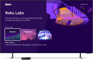 Roku’s new Labs hub brings experimental apps to the large display screen