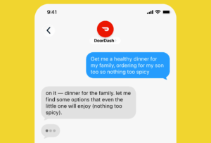 DoorDash launches an AI agent you’ll be able to textual content to order meals