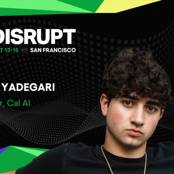 Cal AI’s Zach Yadegari joins the Disrupt 2026 lineup