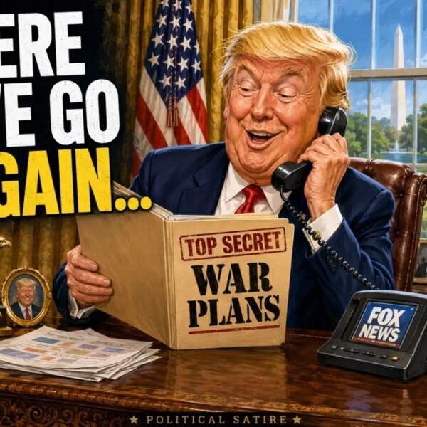 Here we go once more. Trump says “Iran will be totally wiped…