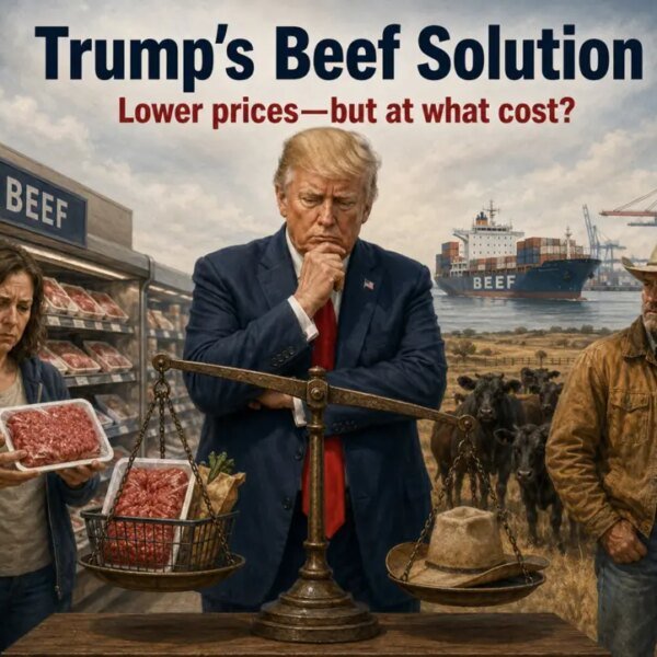 Trump: Going to assist cattle ranchers by permitting them to course of…
