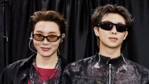 “The AUDACITY” – Fans divided over BTS’ RM and j-hope’s new tattoos & ending ments at ARIRANG LA Day 1 and a pair of