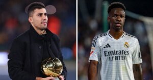 Vinicius Jr ‘was told he won Ballon d’Or’ earlier than France Football awarded it to Rodri, claims Spain girls’s soccer celebrity Jenni Hermoso’s brother