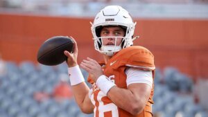 Reporter for The Athletic fumes over Arch Manning, silent on Josh Jacobs’ alleged violence in opposition to lady
