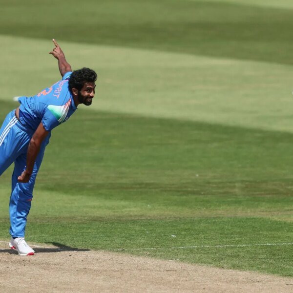 Abhishek Sharma takes sharp catch as Rahmanullah Gurbaz falls to Jasprit Bumrah&hellip;