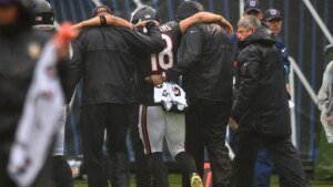 Caleb Williams avoids main hamstring damage as MRI reveals a pressure however no tear after Vikings sport scare
