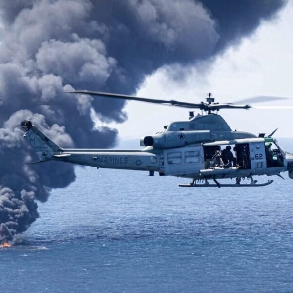 WATCH: US Southern Command Forces Destroy Drug Trafficking Vessel Refueling Stations in…