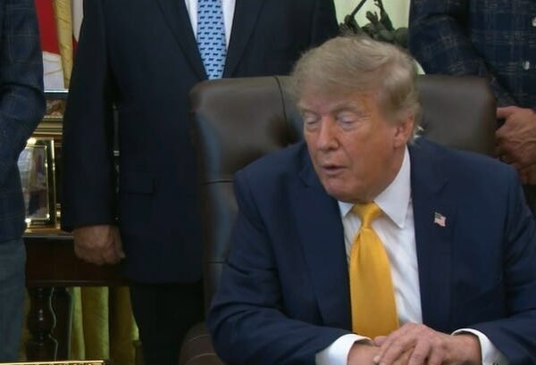 Trump Melted Down After A Reporter Challenged Him On The Iran War