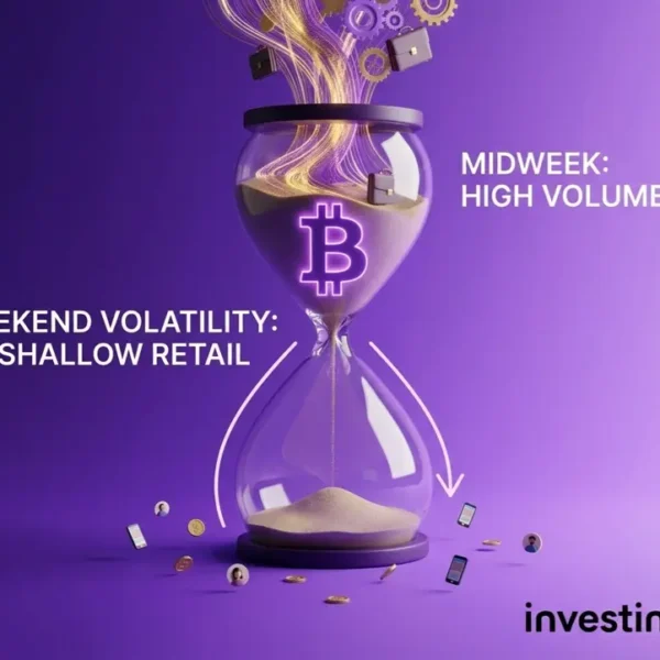 Bitcoin is not a weekend hedge, it is simply the one market…