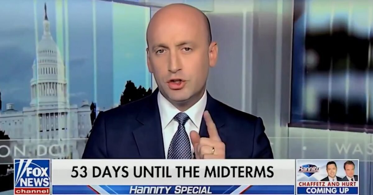 Stephen Miller GOES OFF on Democrats For Siding with Islamic Terrorists and Aligning with Radical, Anti-American Socialist Hasan Piker (VIDEO)