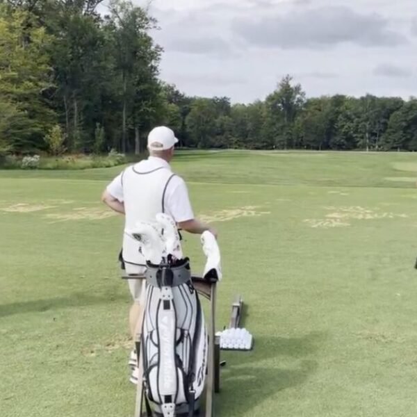 President Trump Practices His Swing with Golf Star Bryson DeChambeau (VIDEO) *…